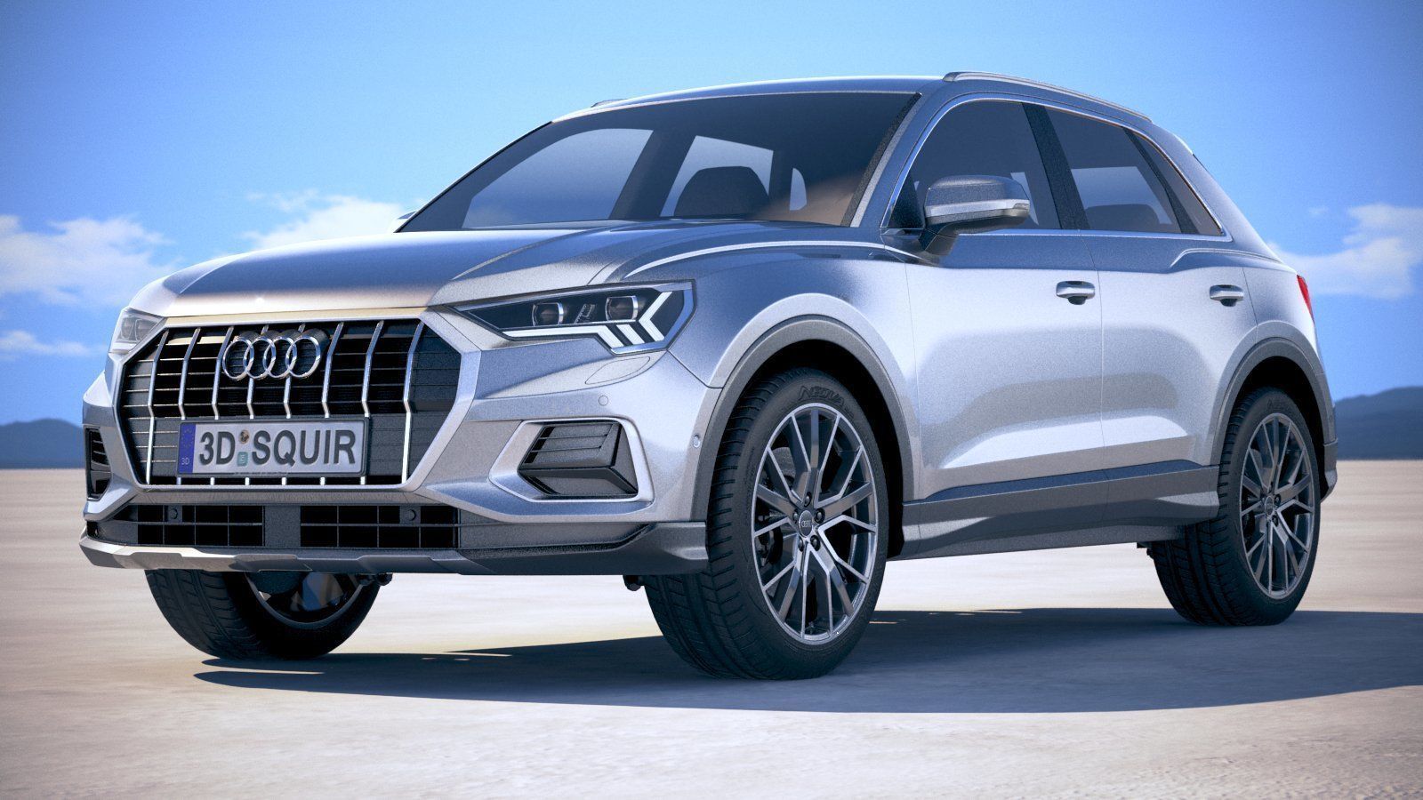 Audi Q3 2019 3D model_12