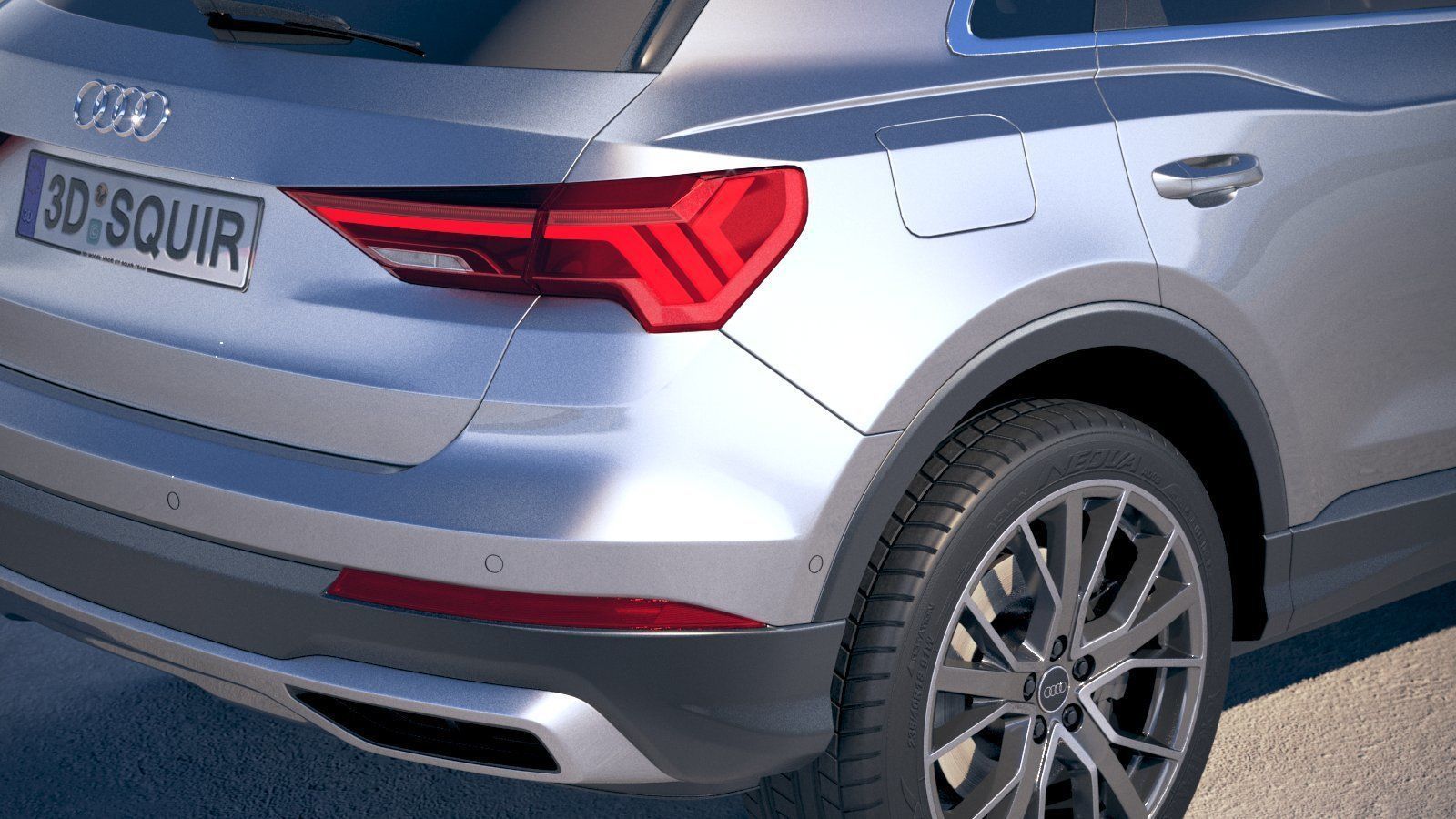 Audi Q3 2019 3D model_3