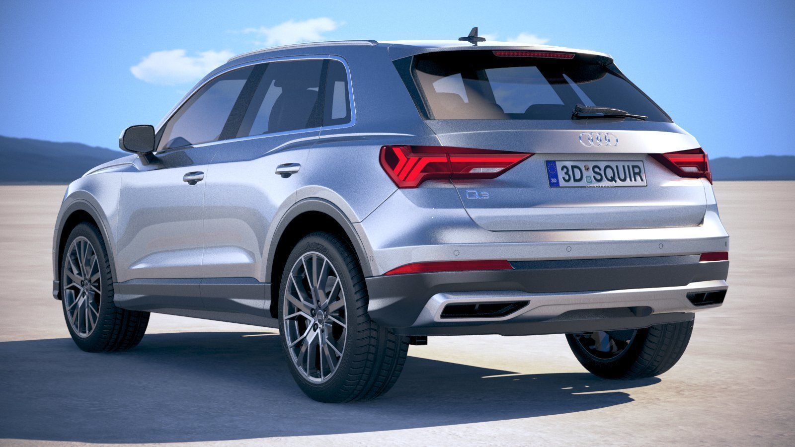 Audi Q3 2019 3D model_13