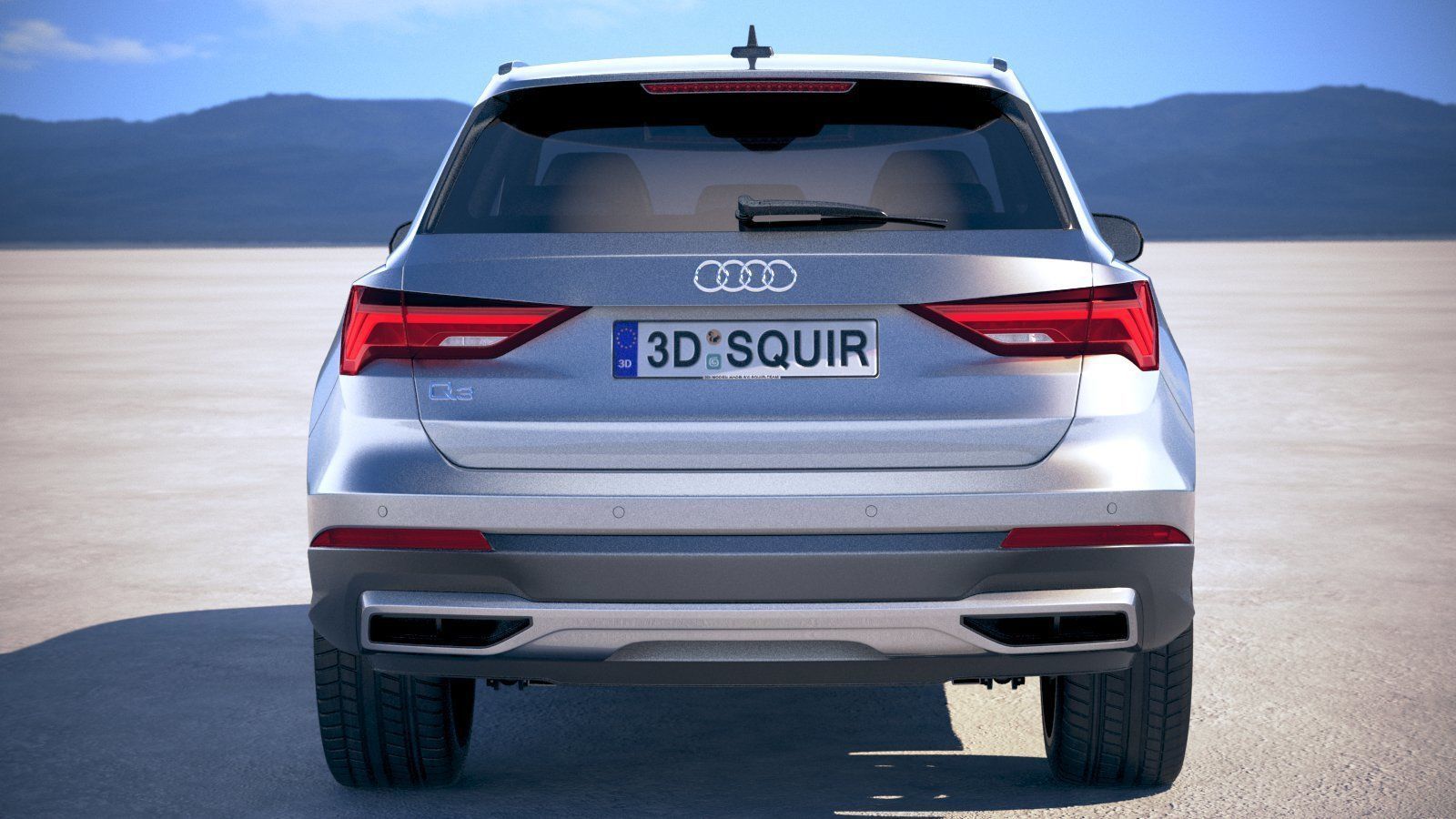 Audi Q3 2019 3D model_10