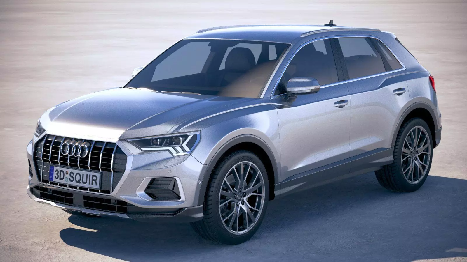 Audi Q3 2019 3D model_0