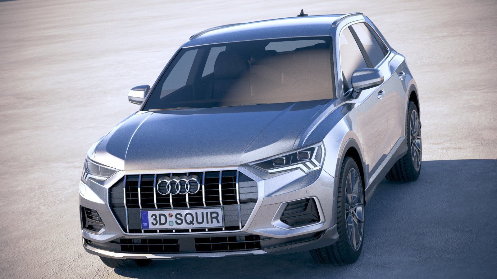 Audi Q3 2019 3D model_1
