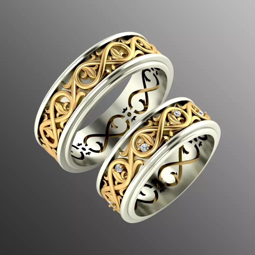 Ring pk 34 3D print model_0