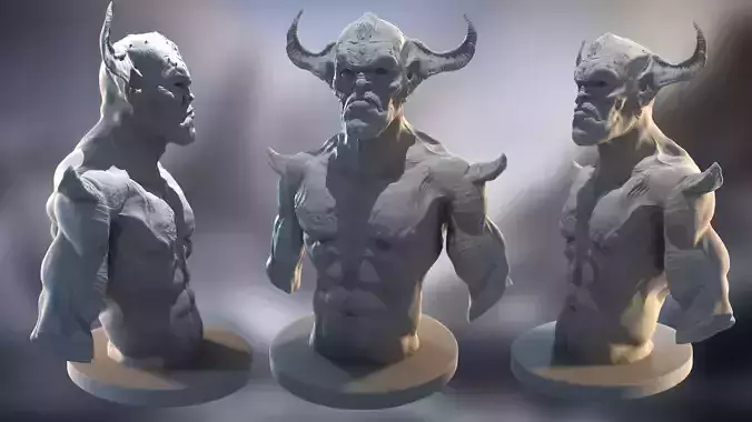 Devil Chest 3D Model 3D print model