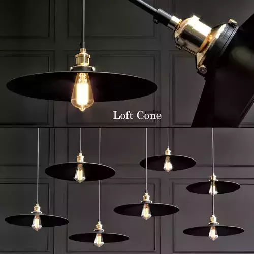 Loft Cone Pendant 36