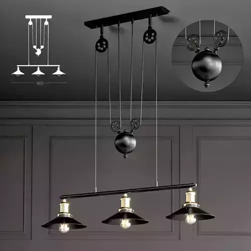 Loft Cone Pendant Balance Line 3