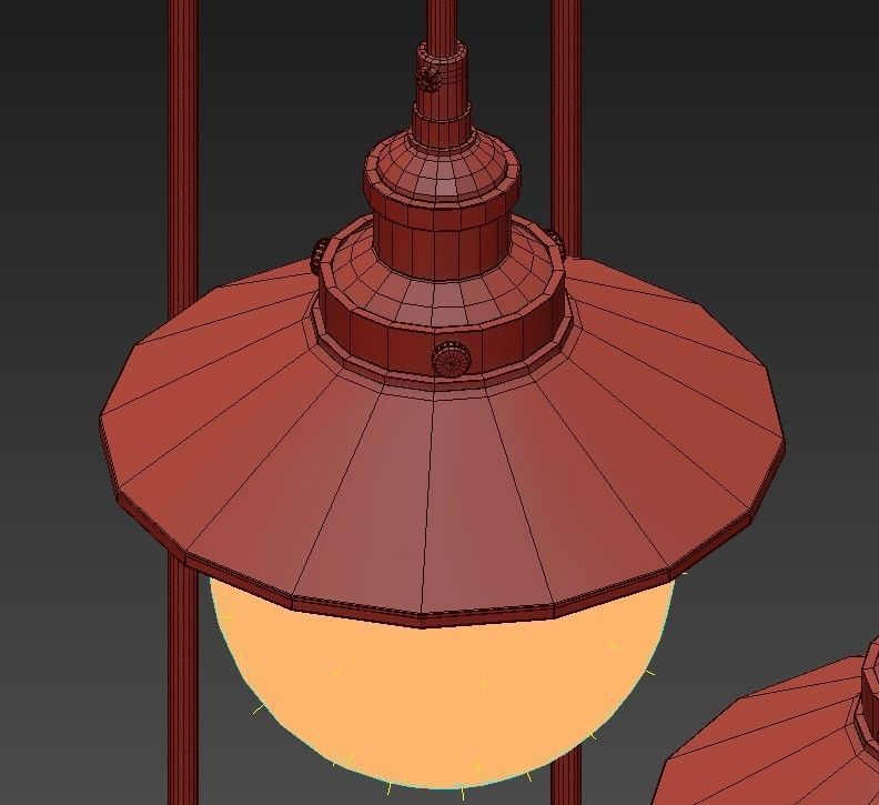 Loft Cone Pendant Reflector 5 3D model_6