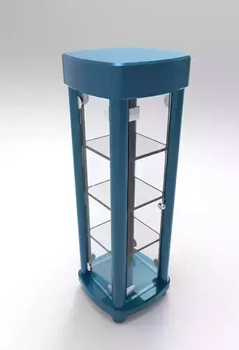 EXHIBITION CABINET 3D model