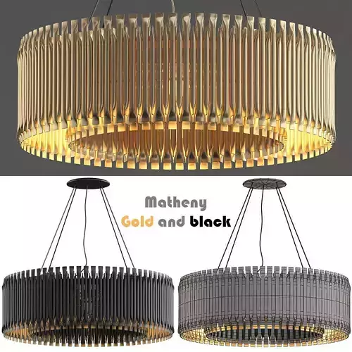 MATHENY CHANDELIER by DELIGHTFULL Gold