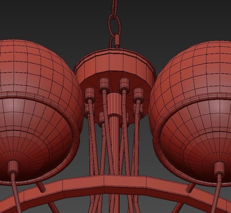 Melissa Chandelier 3D model_8