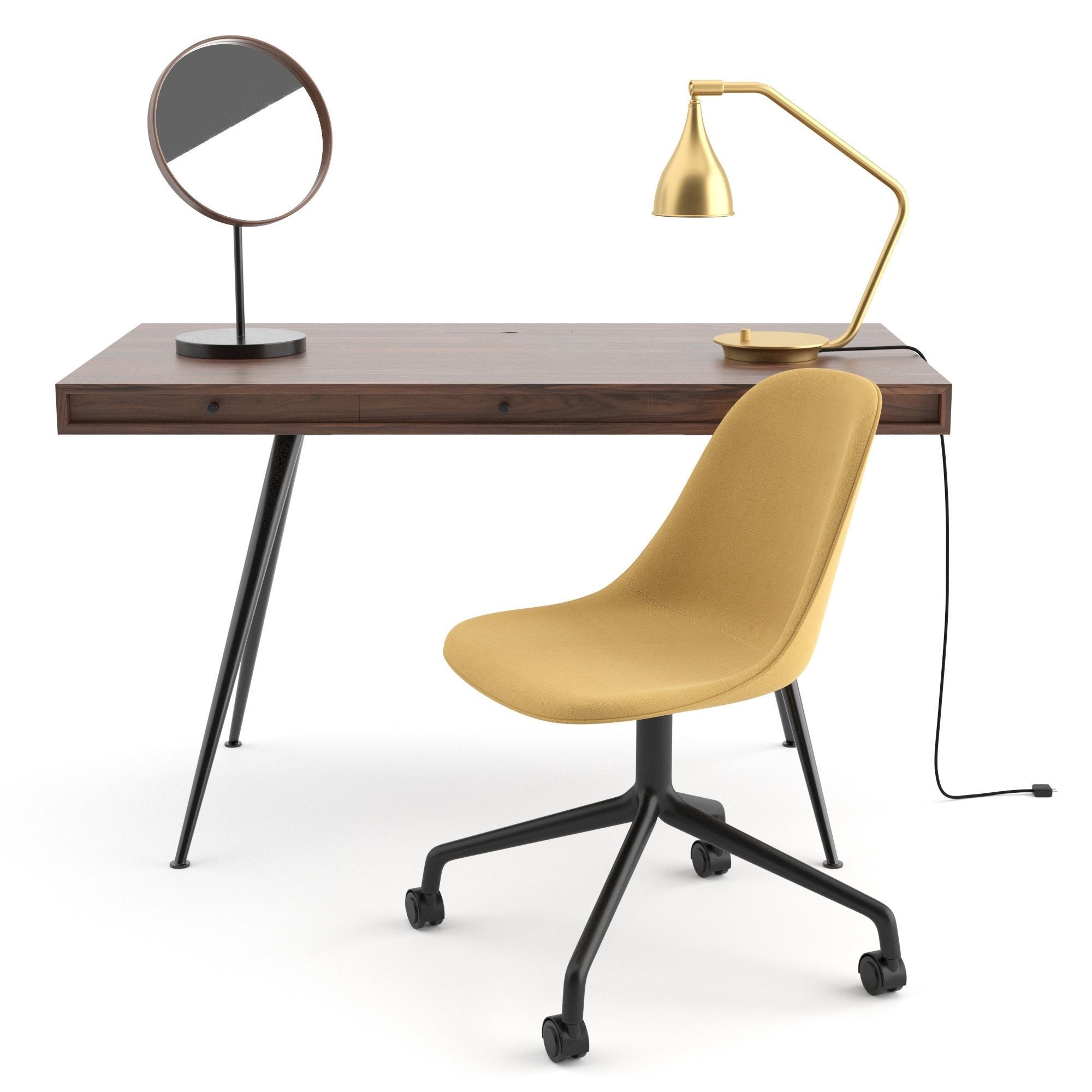 Office set by Norr11 and MENU  3D model_3