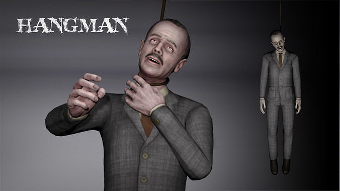 Hangedman Low-poly 3D model