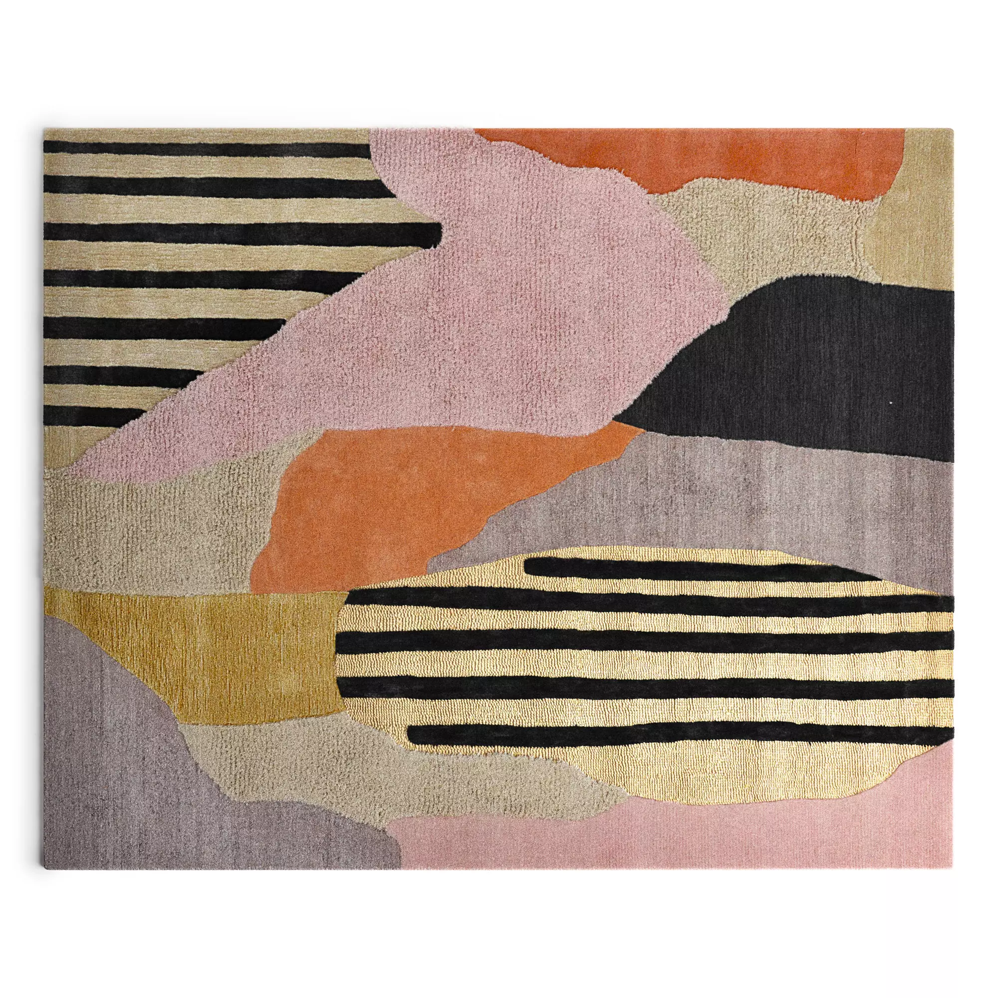 Off beat wool rug by Loomy 3D model