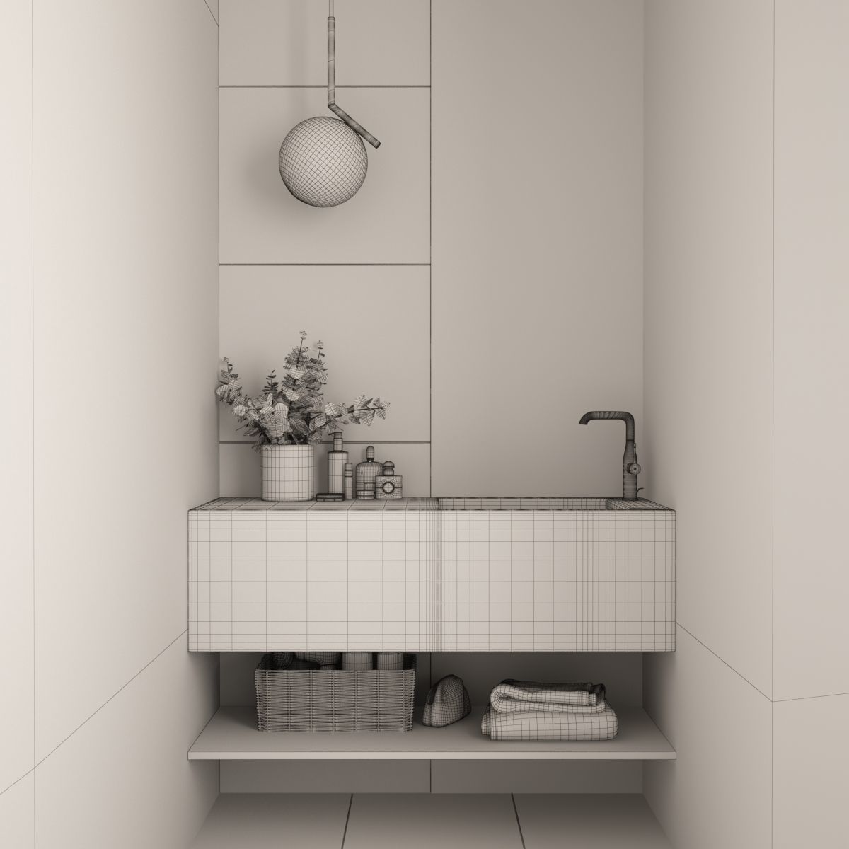 Bathroom 31 3D model_7