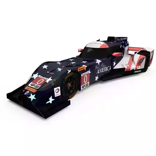 Panoz Deltawing DWC13 Low-poly 3D model