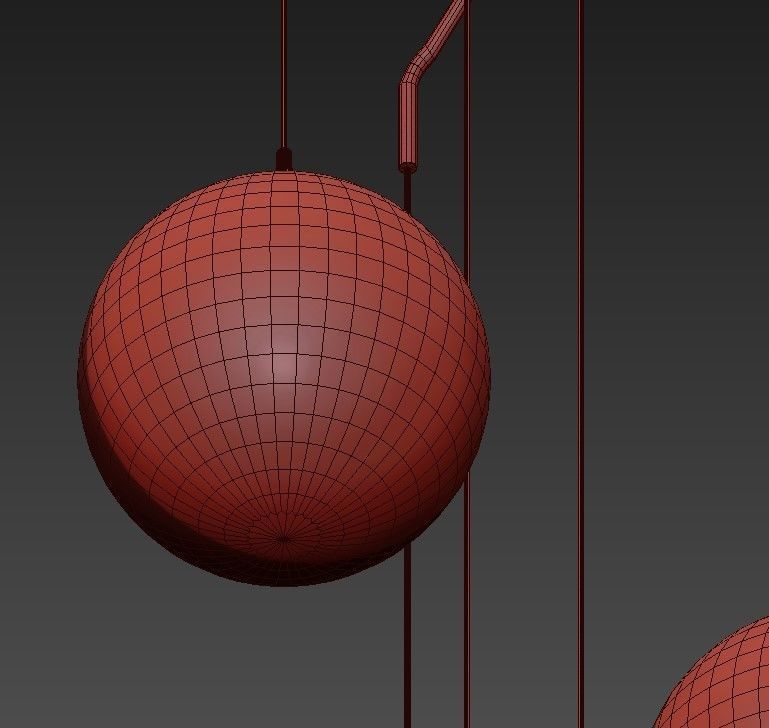 Sedona LED Chandelier 3D model_5