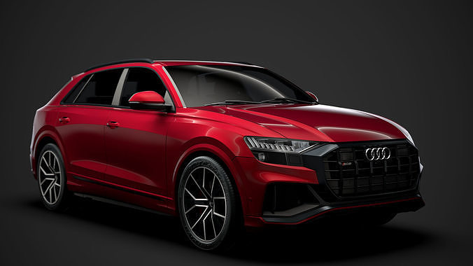 Audi SQ8 TFSI 2020 3D model