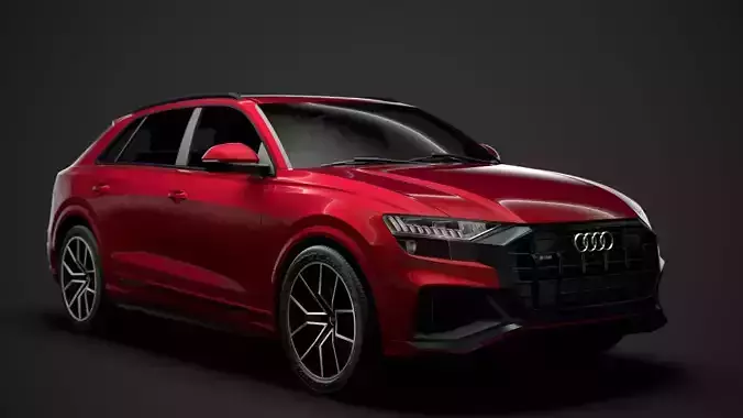 Audi SQ8 TFSI 2020 3D model