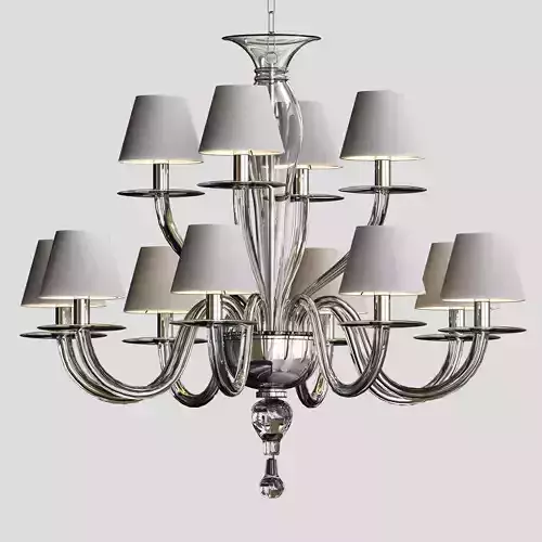 Raphael disc chandelier