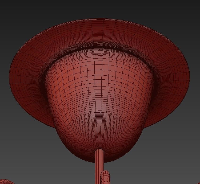 Chandeliers by Paolo Venini 3D model_4