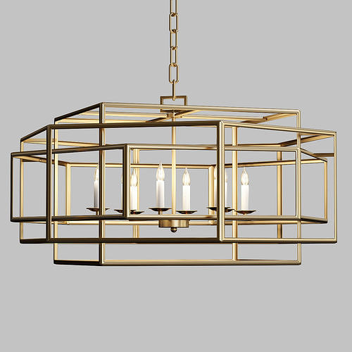 Aidan Gray Chandeliers 3D model