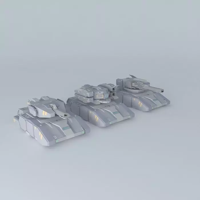 Hover Tanks Free 3D model_0