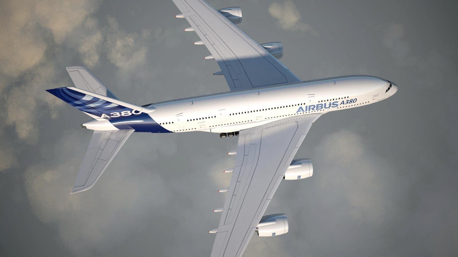 Airbus a320neo with interior 3D model_12