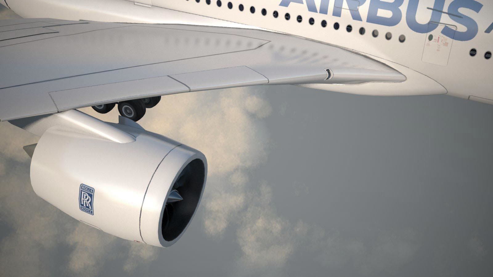 Airbus a320neo with interior 3D model_10