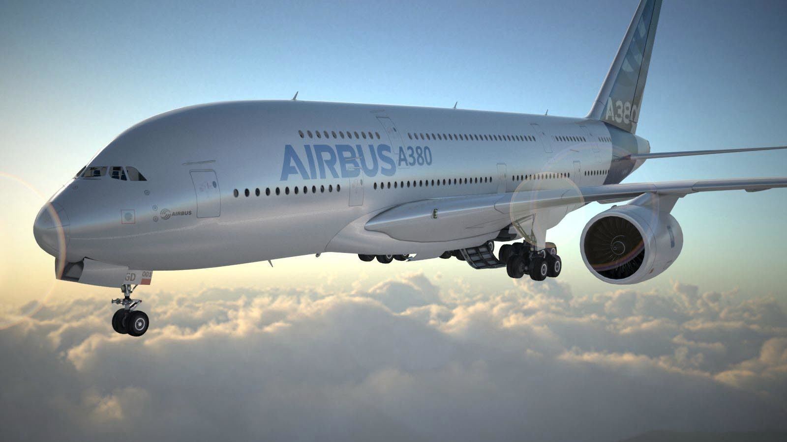 Airbus a320neo with interior 3D model_15