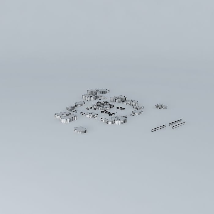 Base Hub Free 3D model_3