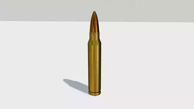 556 AR bullet model