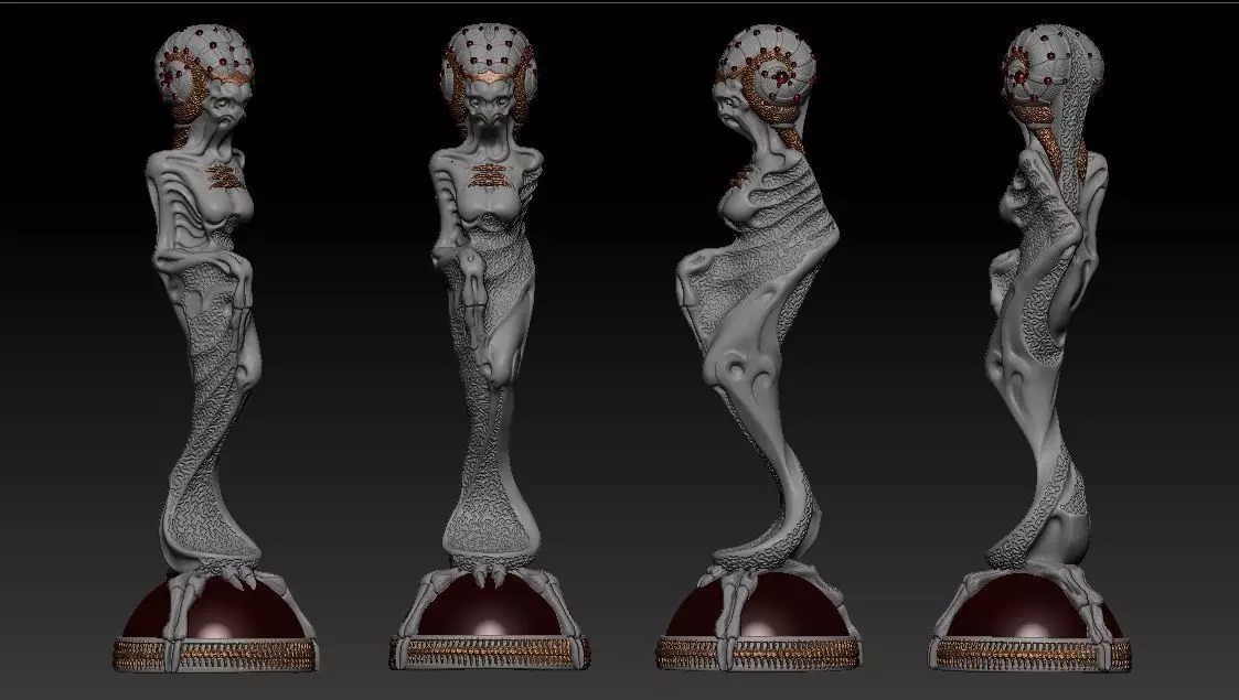 Queen Antauga - 2018 3D print model_0
