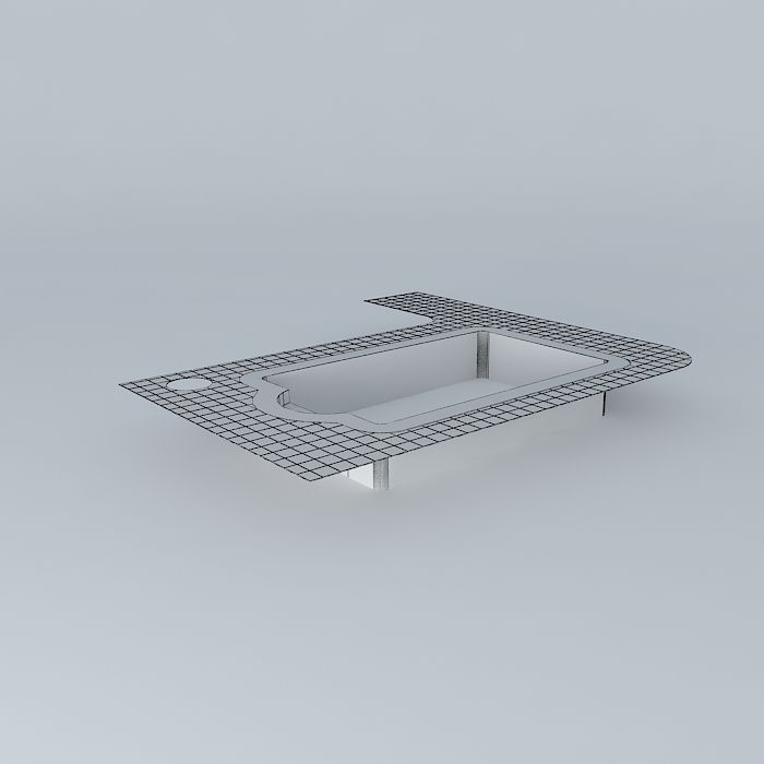 Pool Tile Free 3D model_3