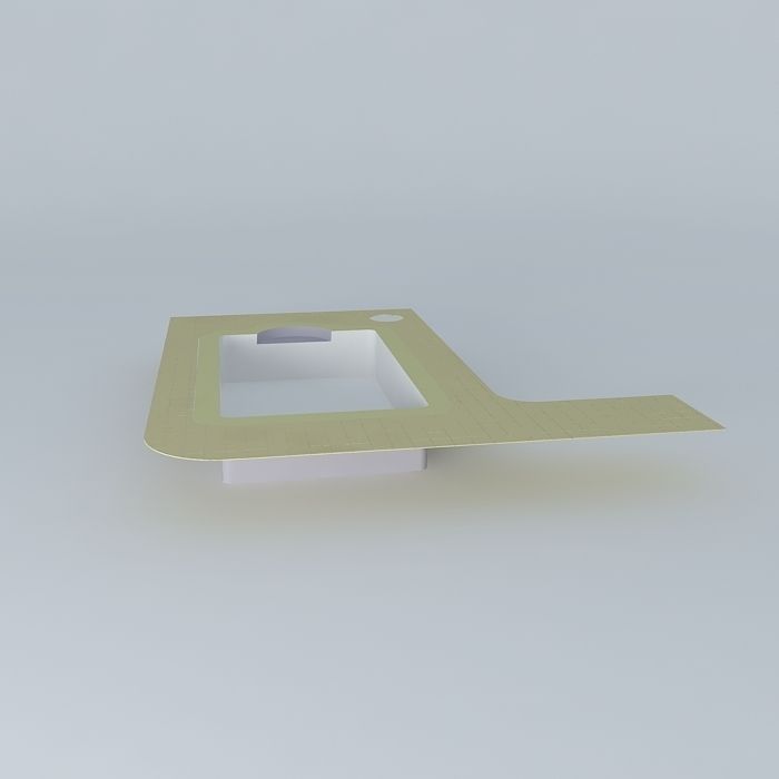 Pool Tile Free 3D model_2