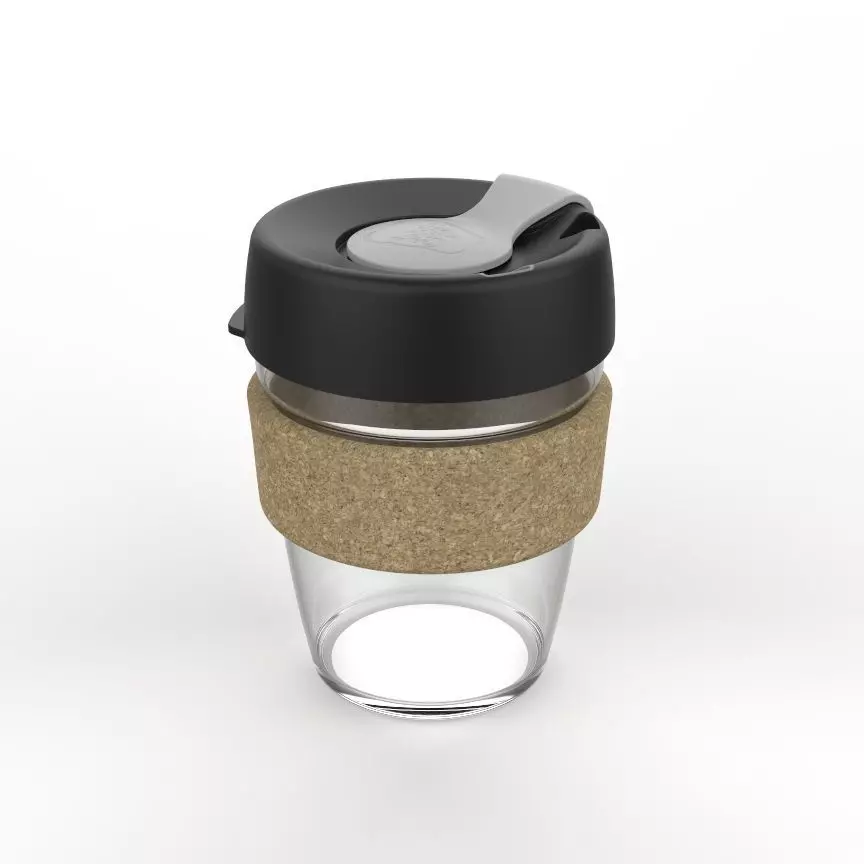 KeepCup Cork 340ml Reusable Coffee Cup 3D model_0