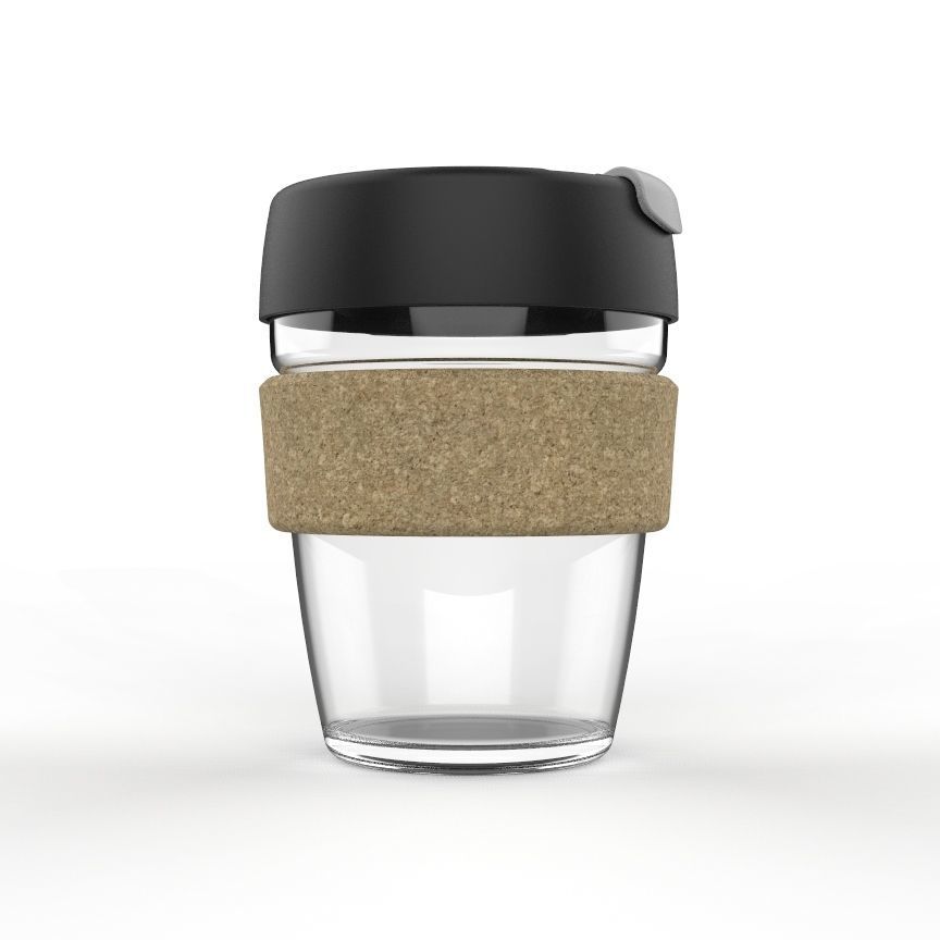 KeepCup Cork 340ml Reusable Coffee Cup 3D model_2