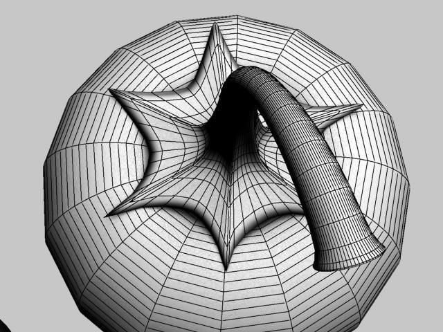 paprika-pepper two chili peppers Low-poly 3D model_6