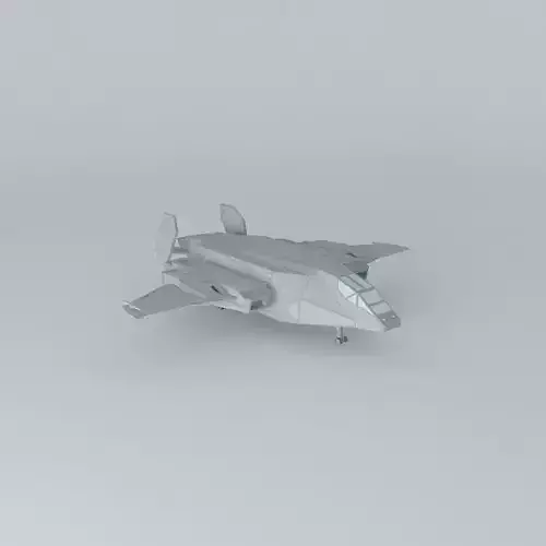 Vulture Assault Fighter Free 3D model