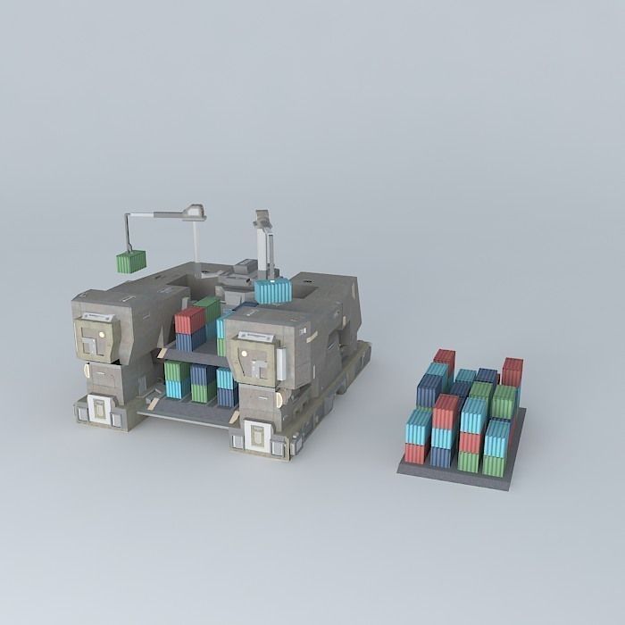 M.E.V. Vehicle Free 3D model_1