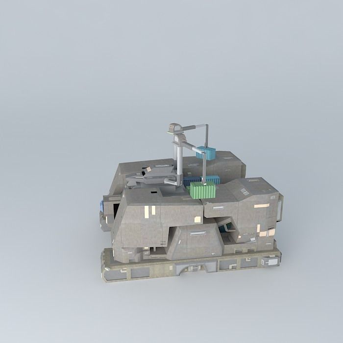M.E.V. Vehicle Free 3D model_2