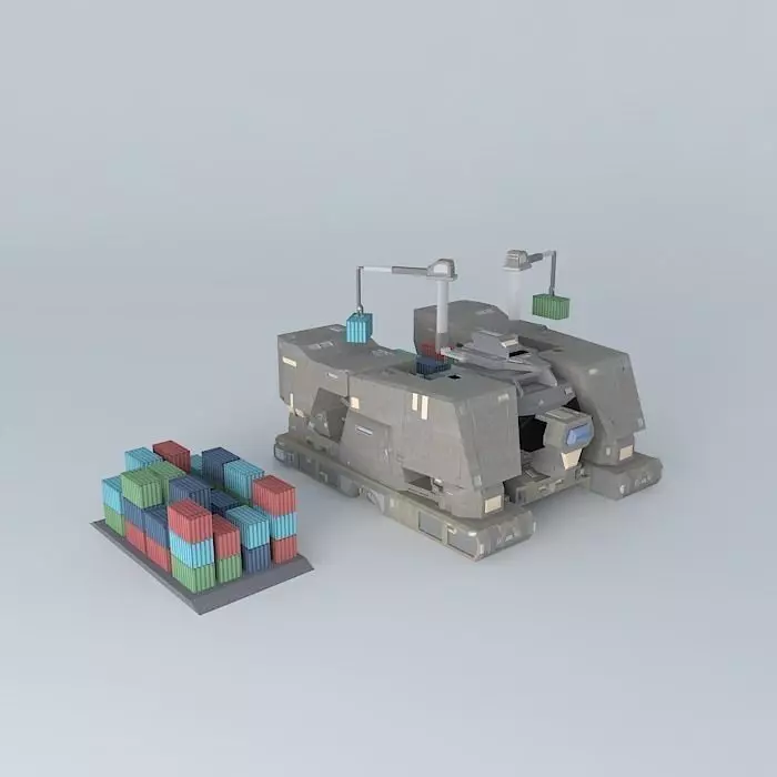 M.E.V. Vehicle Free 3D model_0