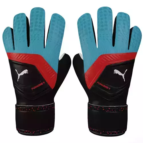 Puma One 4 Glove Blue
