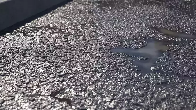 Large area seamless wet asphalt texture Texture