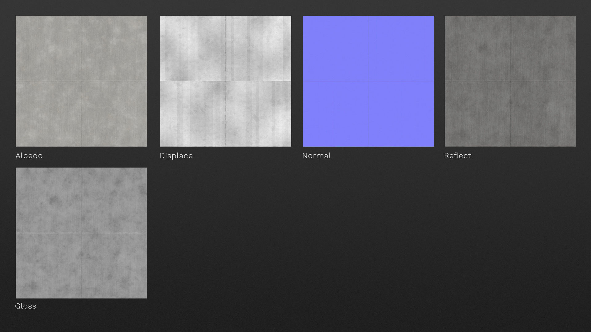 Large area seamless concrete ground texture Texture_4