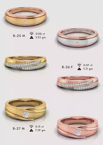Bands Mercury Ring Collections 