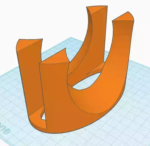 Mac Book Pro 2012 Vertical Stand 3D print model