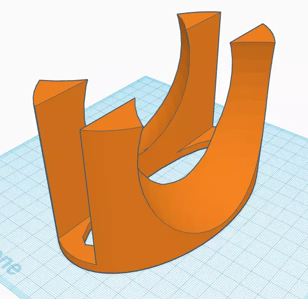 Mac Book Pro 2012 Vertical Stand 3D print model_0