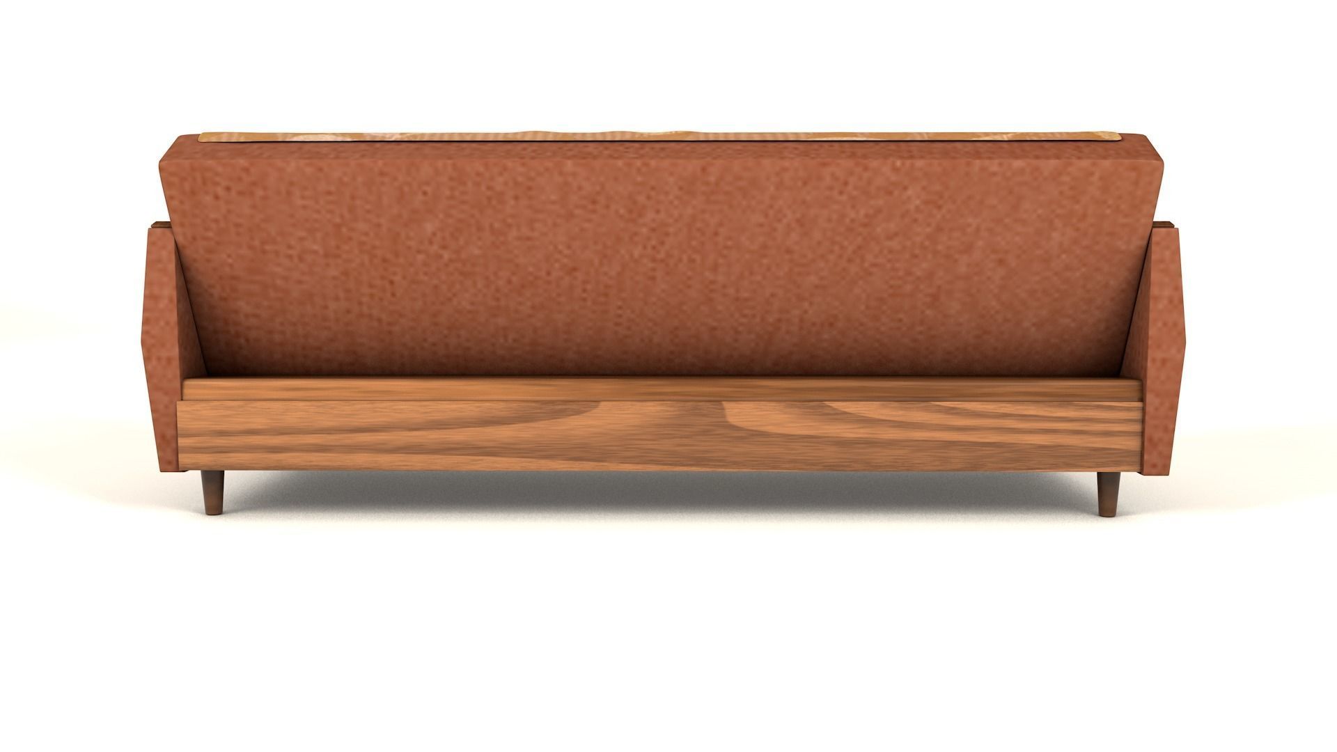 Old style Vintage sofa 3D Model Low-poly 3D model_10