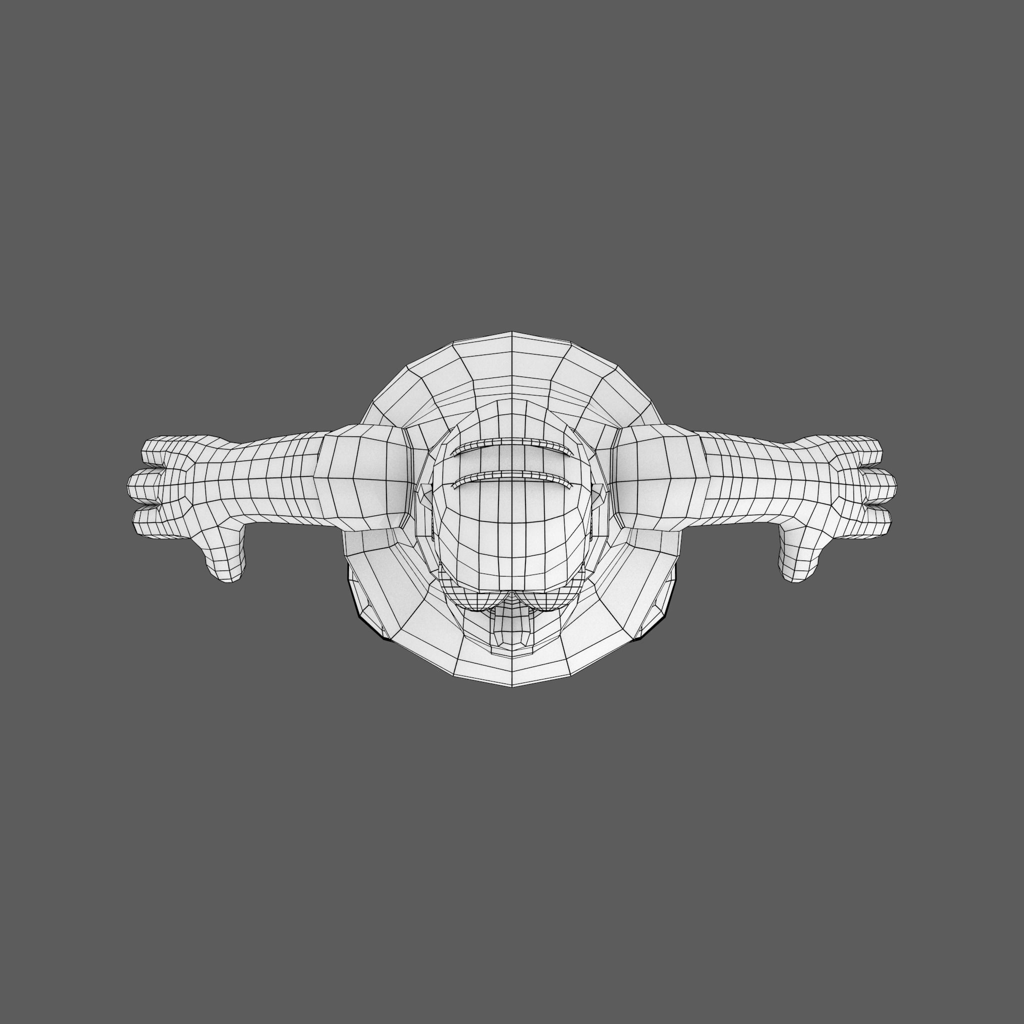 Homer Simpson 3D Model 3D model_12