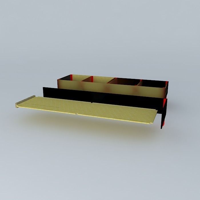 Garden Cold Frame Flower Box Free 3D model_1